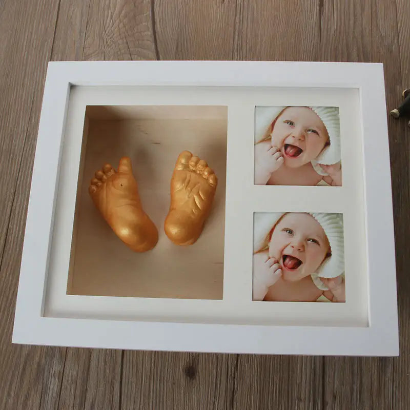2 Picture Shadow box- White